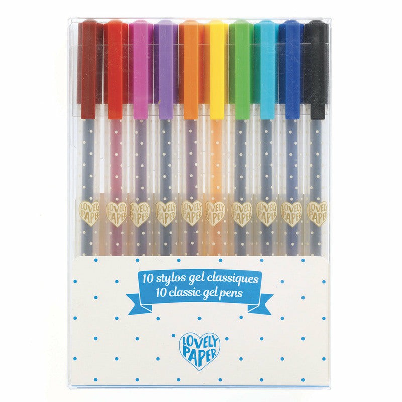 10 Classic Gel Pens Arts & Crafts