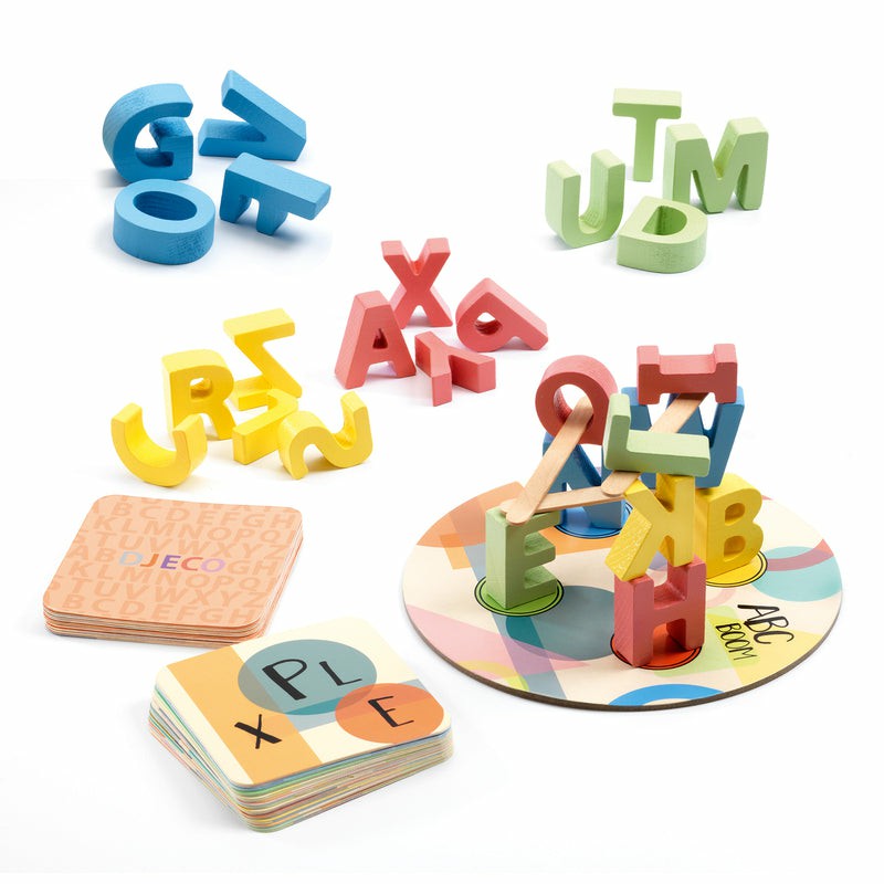 Abc Boom – Vocabulary And Dexterity Game Blocks & Construction