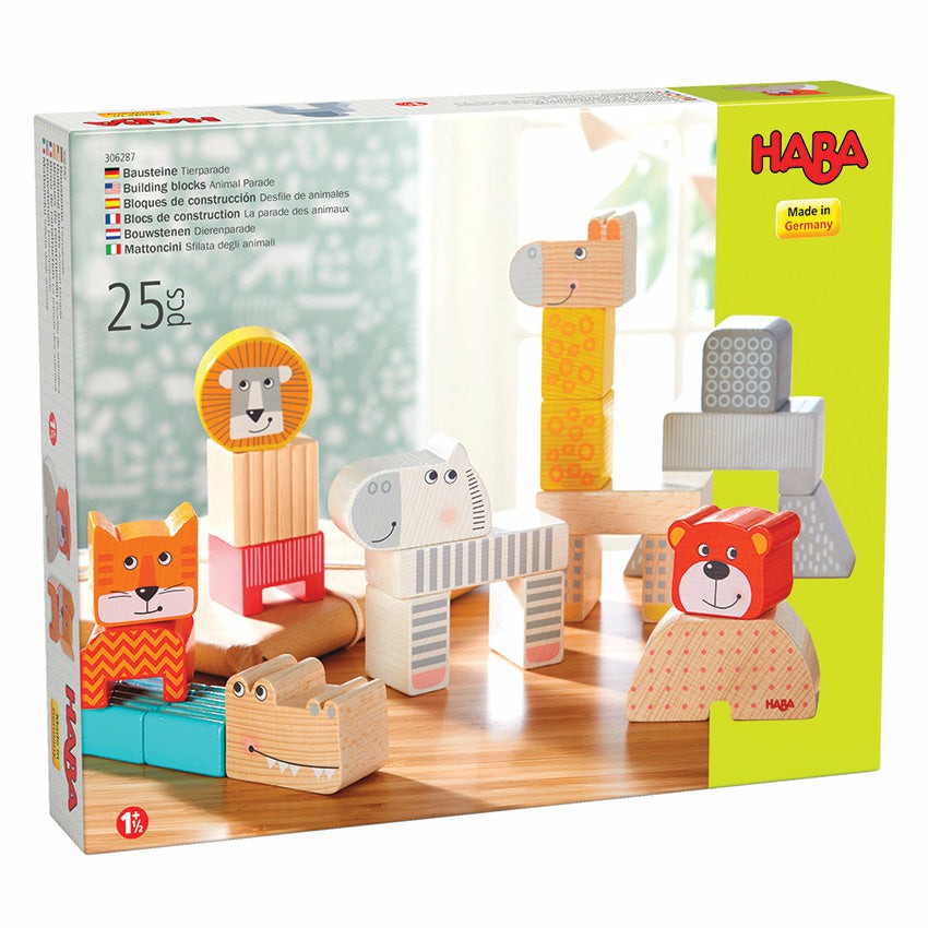 Animal Construction Blocks (25-Piece) Developmental