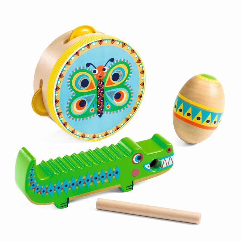 Animambo Percussion Set By Djeco Developmental