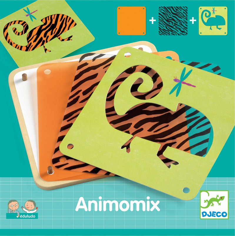 Animomix Stencil Kit Games