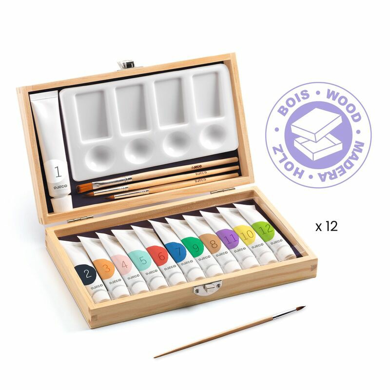 Artist’s Box With 12 Gouaches Art & Craft Kits