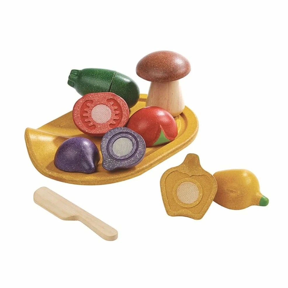 Assorted Vegetable Set Plantoy Wooden Toys