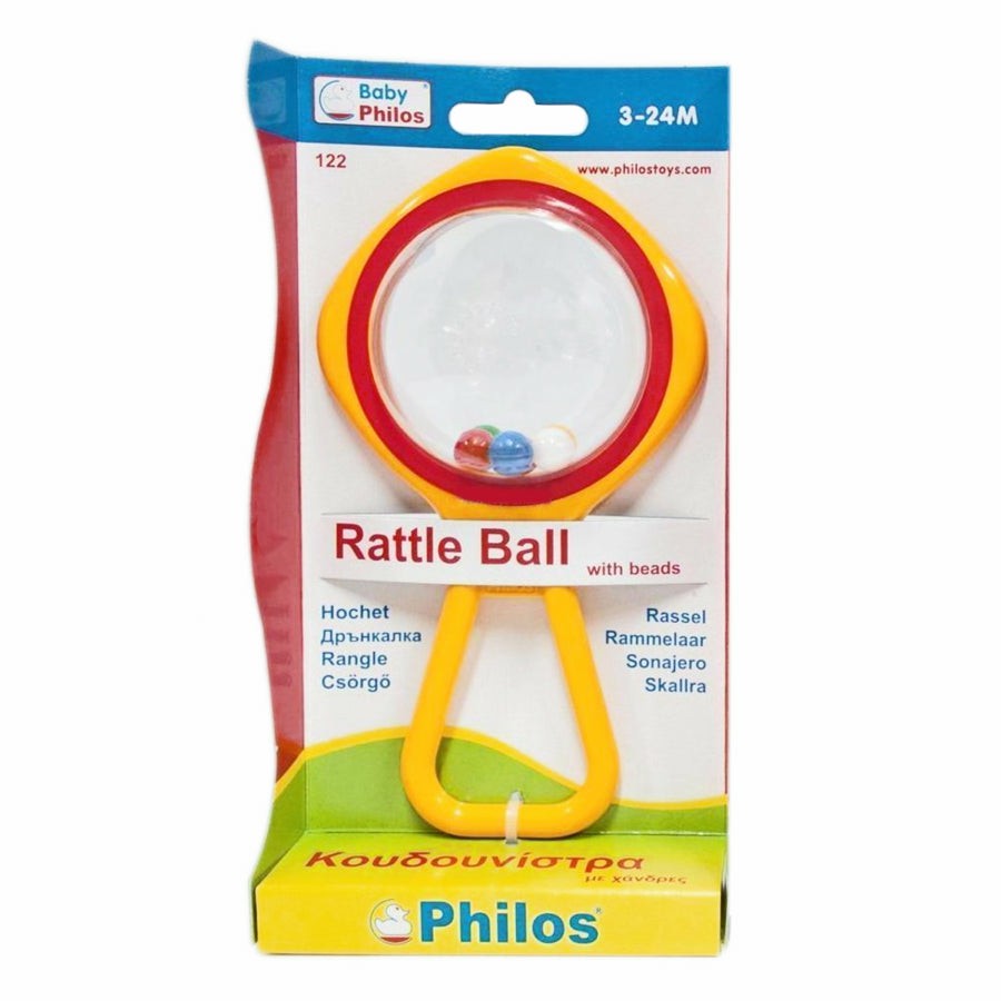 Baby Ball Rattle With Handle, Greece Baby & Toddler