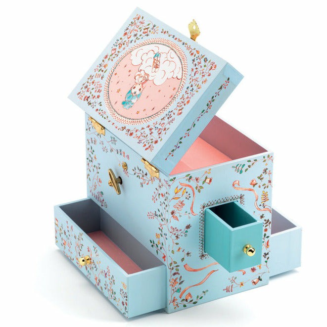 Ballerina On Stage Wind-Up Music Box Developmental