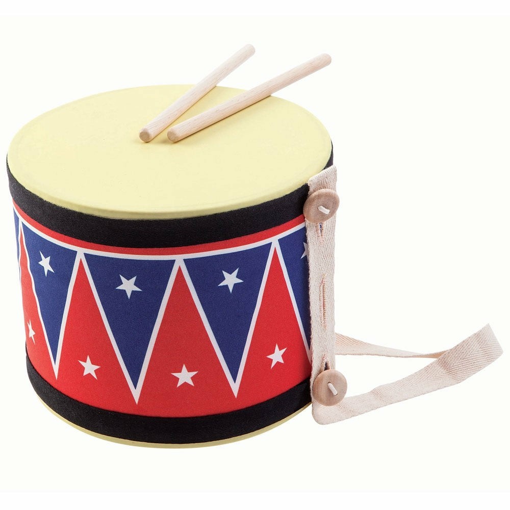 Big Marching Drum Plantoy Wooden Toys