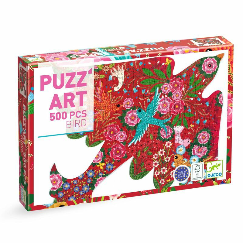 Bird Art Puzzle – 500 Piece Jigsaw Puzzles