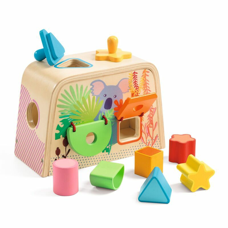 Boitatou Wooden Shape Sorter Developmental