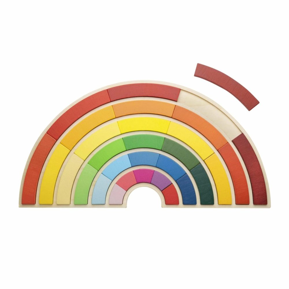 Building Rainbows Puzzle Wooden Puzzles