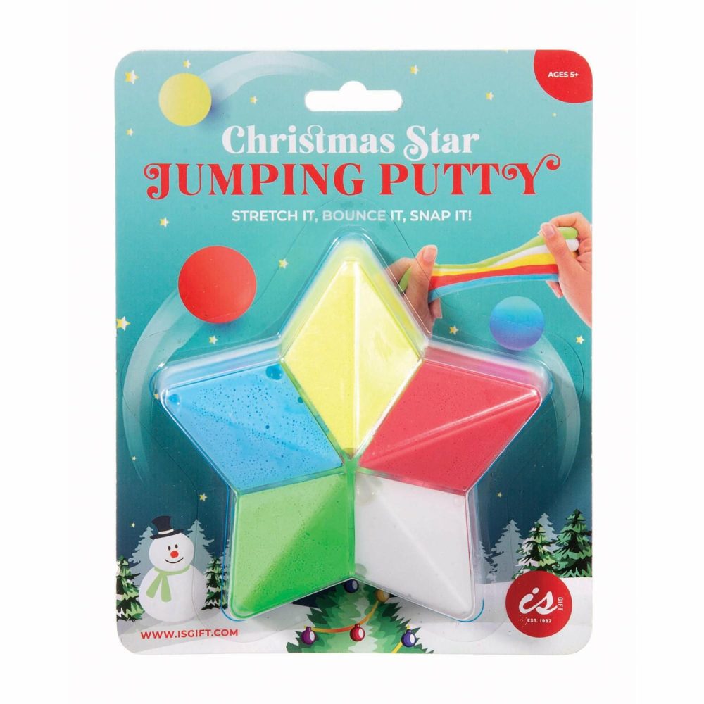 Christmas Star Jumping Putty Educational