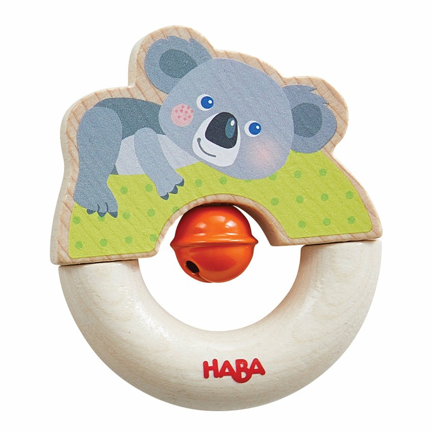 Clutching Toy Wooden Koala Baby & Toddler