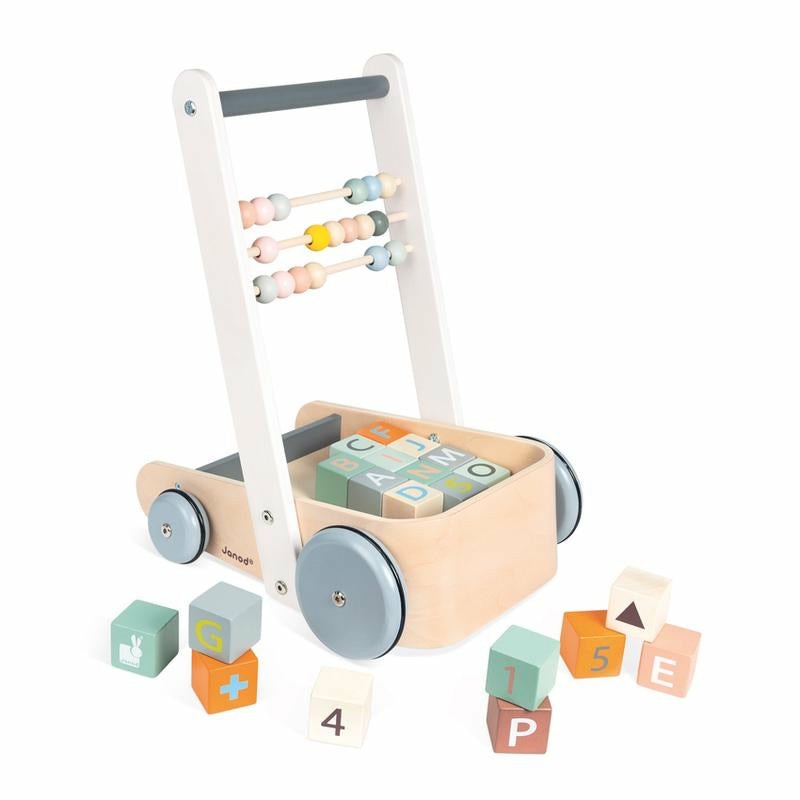 Cocoon Walker With Blocks Active Play