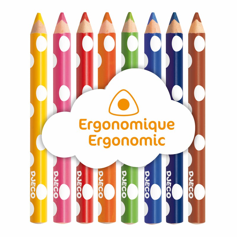 Colour Pencils For Little Ones (Ergonomic) Art & Craft Kits