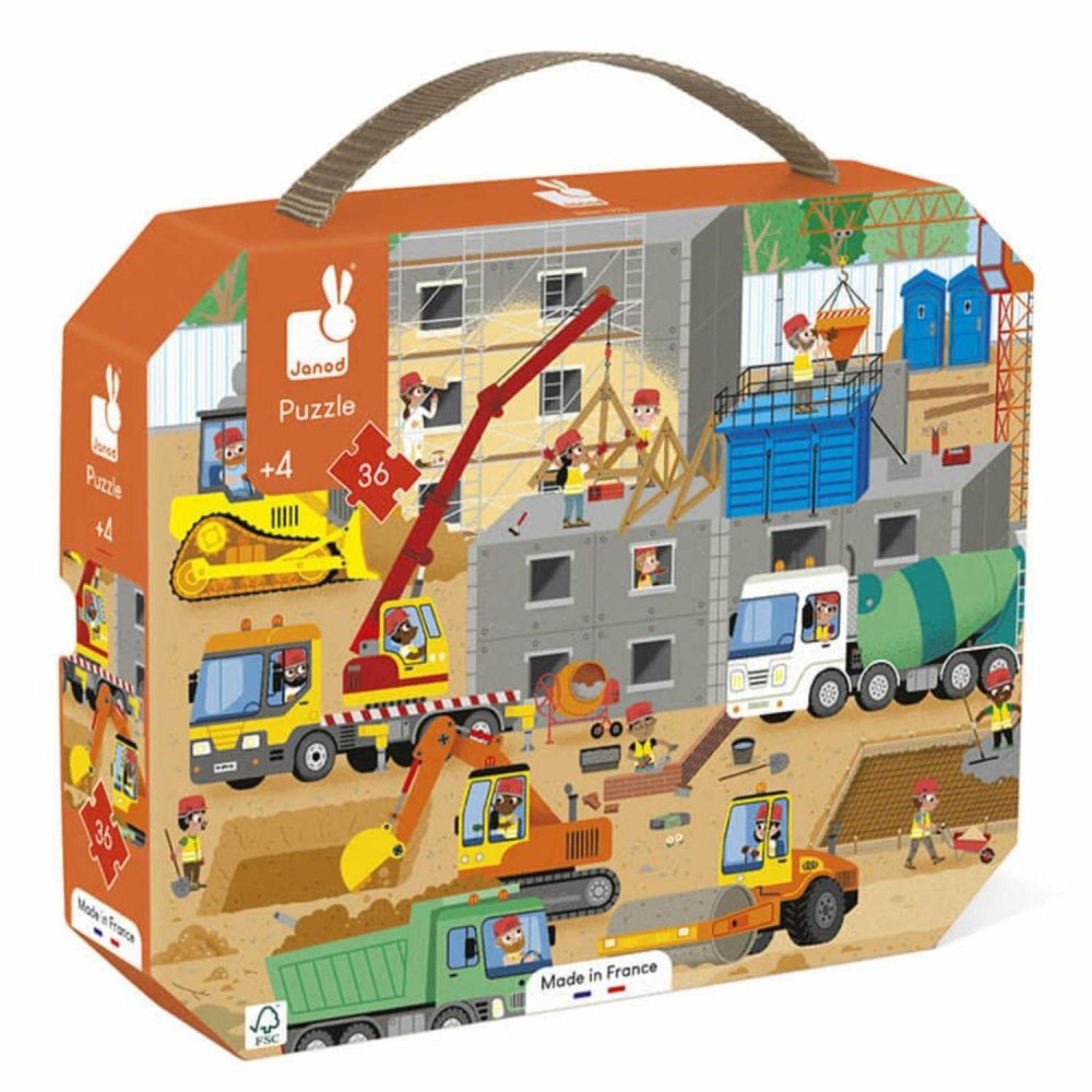 Construction Site Case Puzzle Jigsaw Puzzles