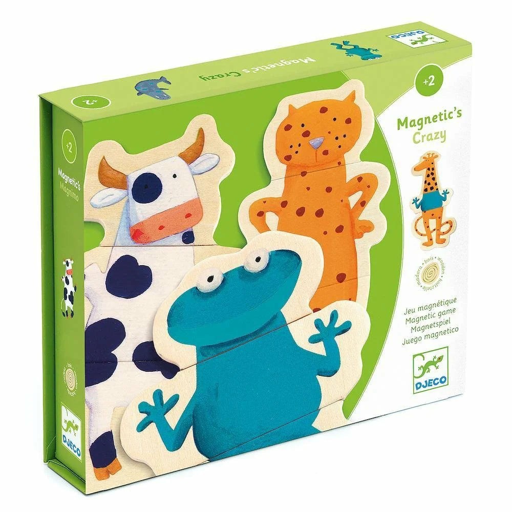 Crazy Animal Mix ‘N’ Match Magnetic Games