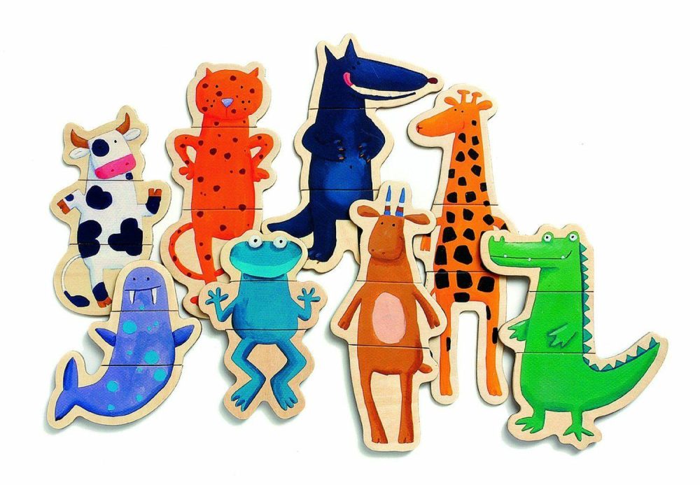 Crazy Animal Mix ‘N’ Match Magnetic Games