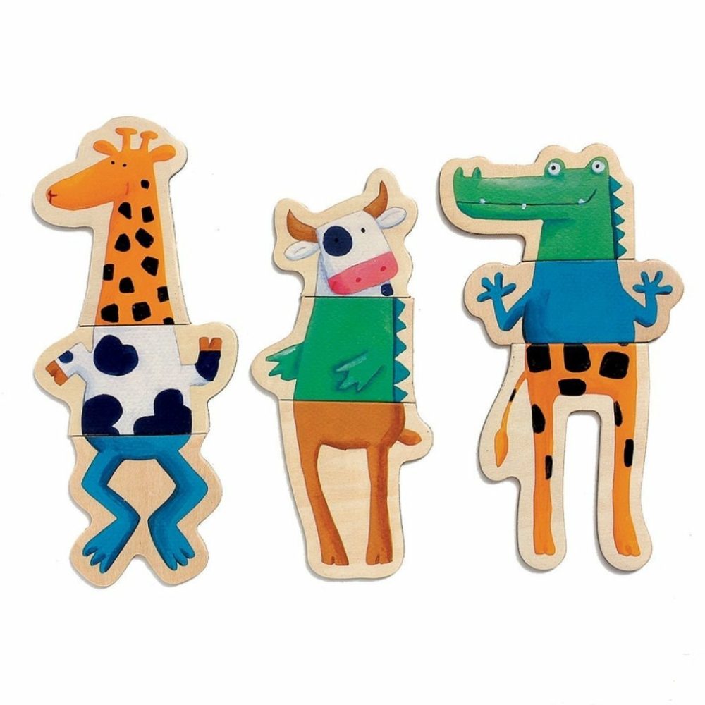 Crazy Animal Mix ‘N’ Match Magnetic Games