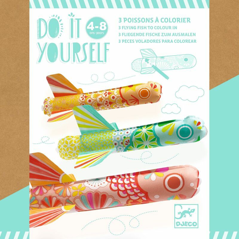 Do It Yourself Koinobori Flying Fish Art & Craft Kits