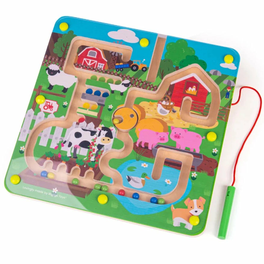 Farmyard Magnetic Maze Game Magnetic Games