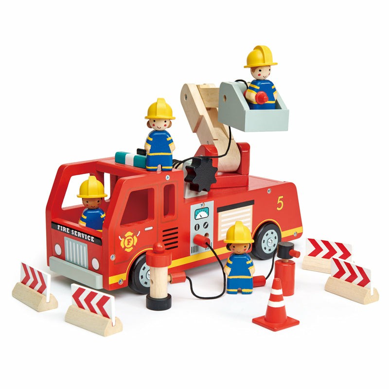 Fire Engine Playset Pretend Play