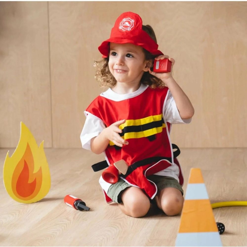 Fire Fighter Play Set By Plan Toys Pretend + Role Play