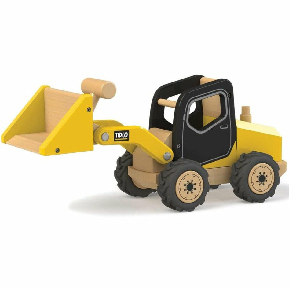 Front Loader Wooden Toy Pretend Play