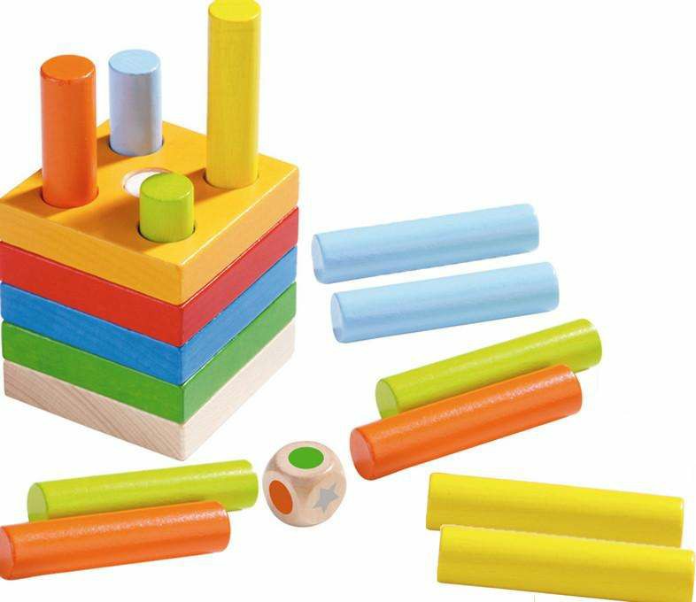 Haba – Quantities Wooden Pegging Game Developmental