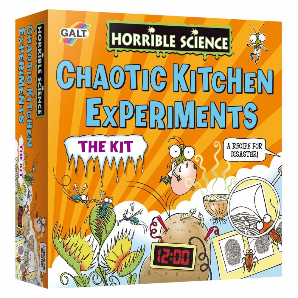 Horrible Science Chaotic Kitchen Experiments Set Kitchen + Play Food