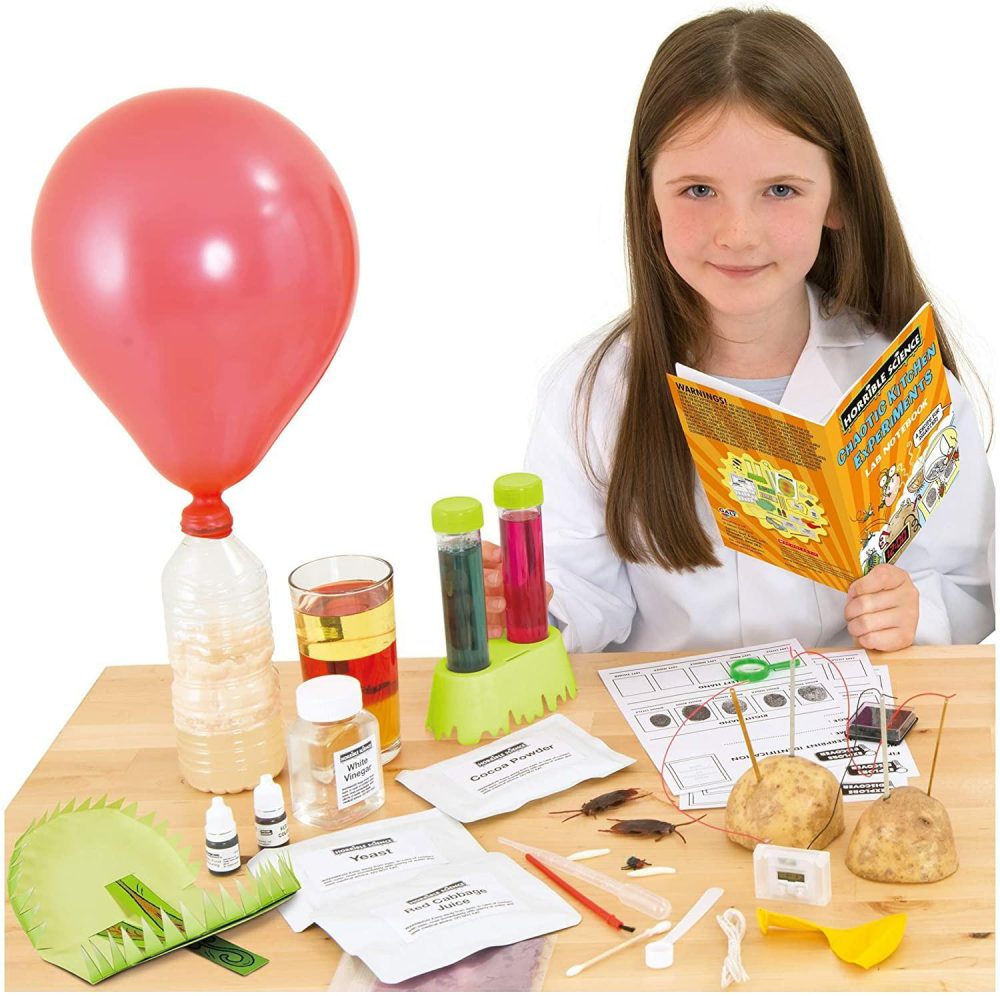 Horrible Science Chaotic Kitchen Experiments Set Kitchen + Play Food