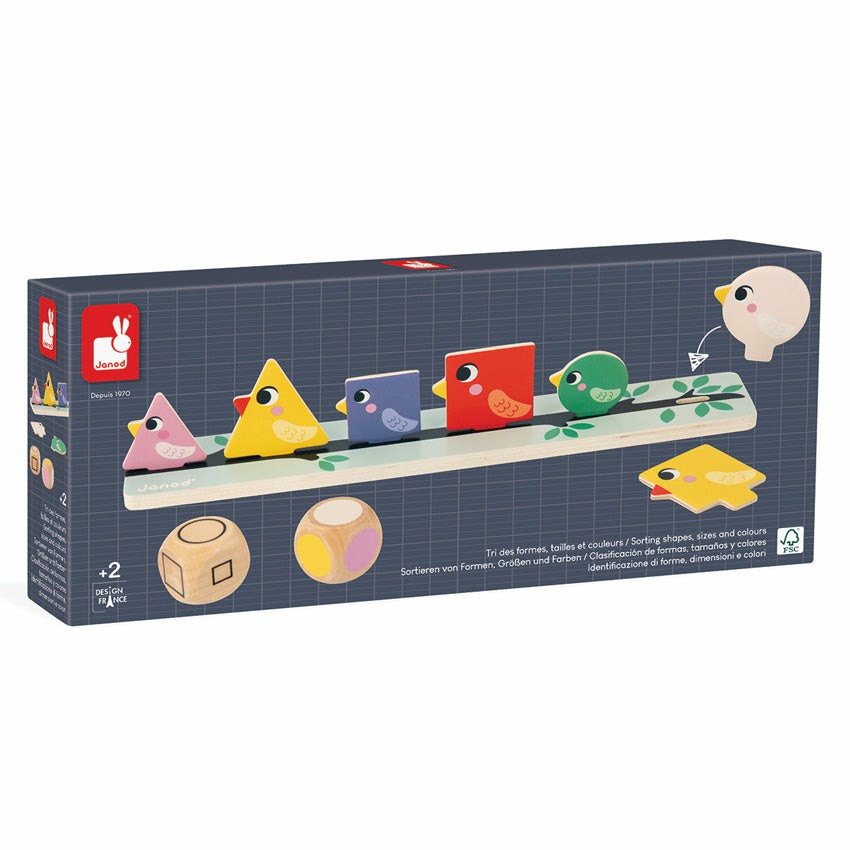 Janod Sorting Birds Game Developmental