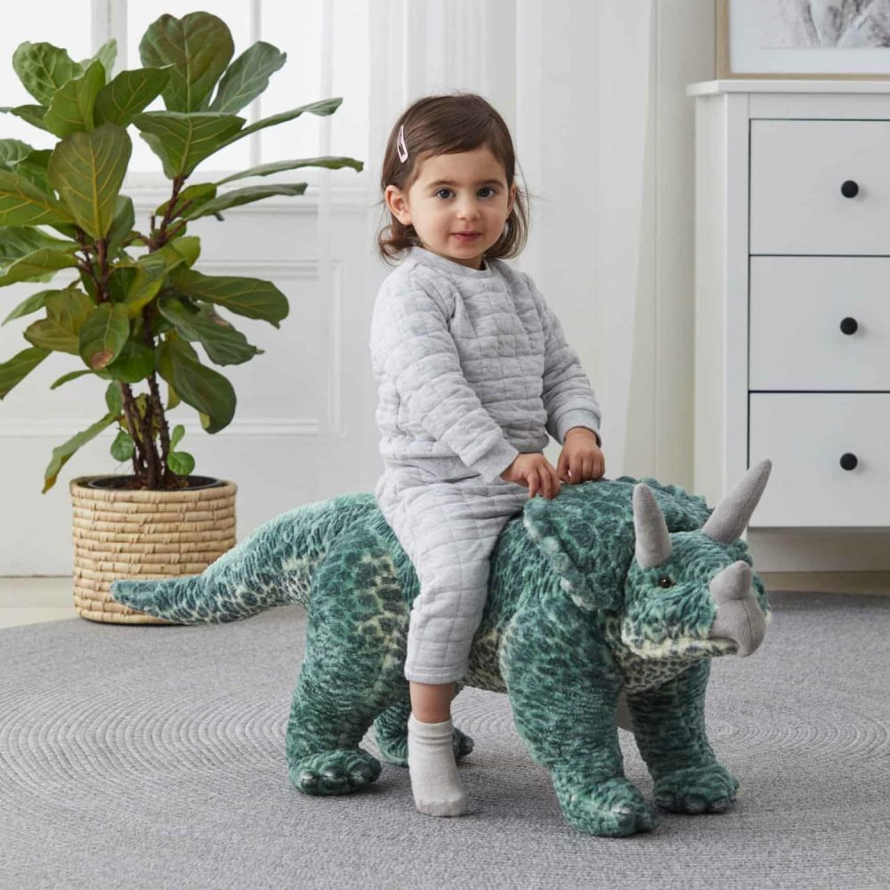 Large Standing Dino Triceratops Active Play