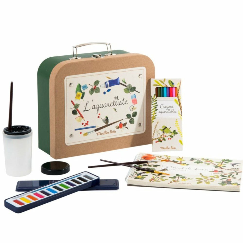 Le Jardin Watercolour Artist Case Arts & Crafts