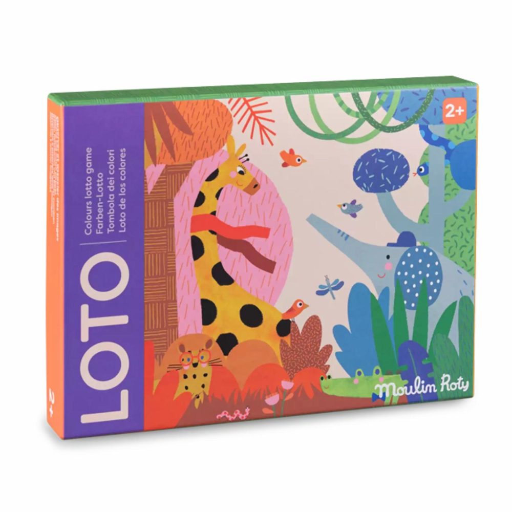 Les Toupitis Colours Lotto Game Developmental