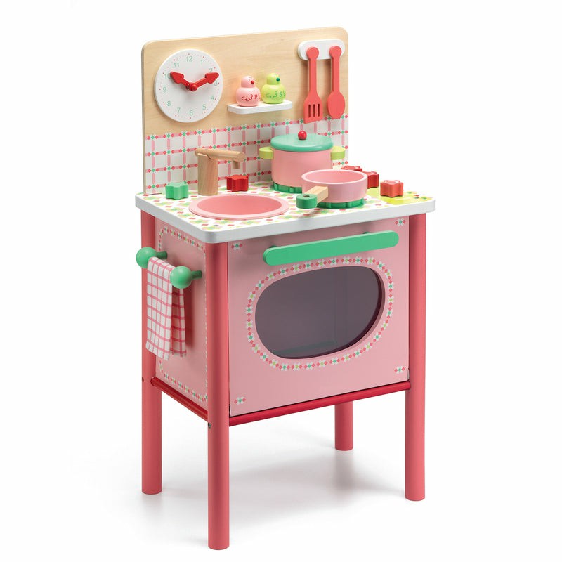 Lilas Cooker Kitchen Set Kitchen + Play Food