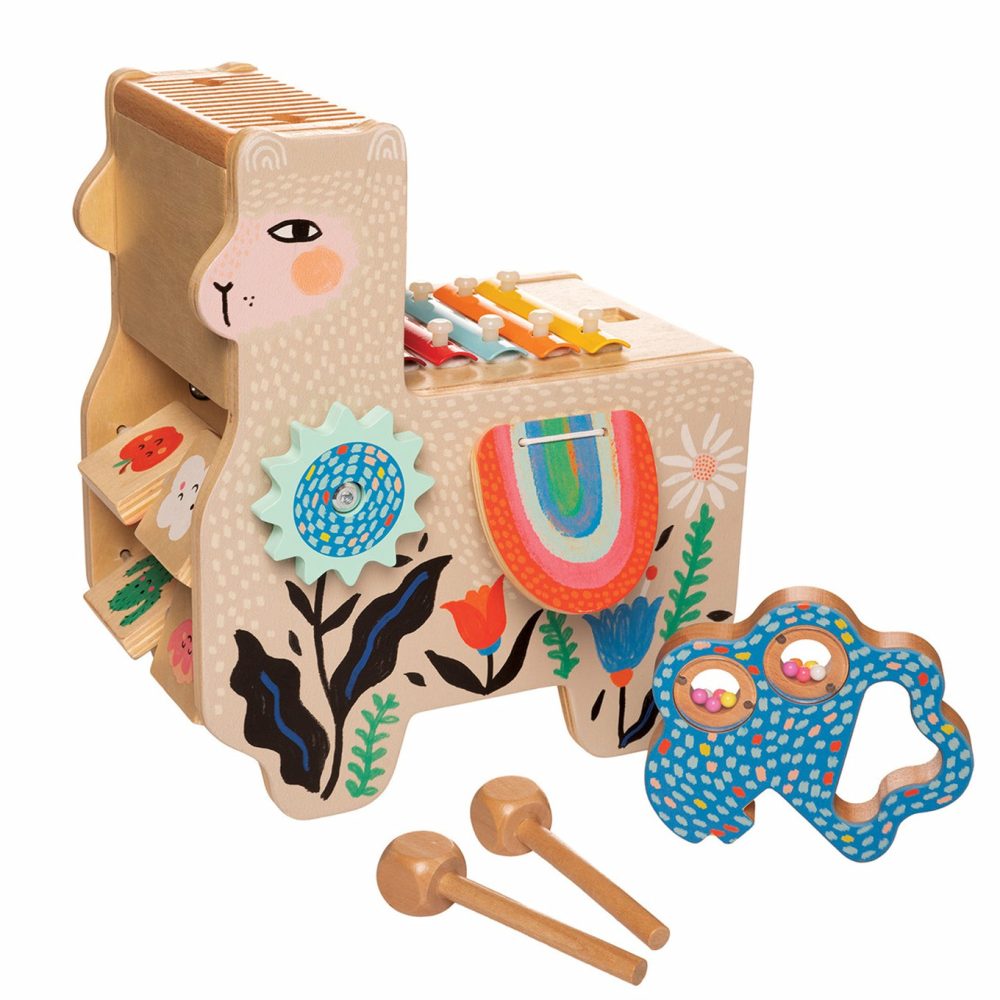 Lili Musical Llama – Wooden Music Station Developmental