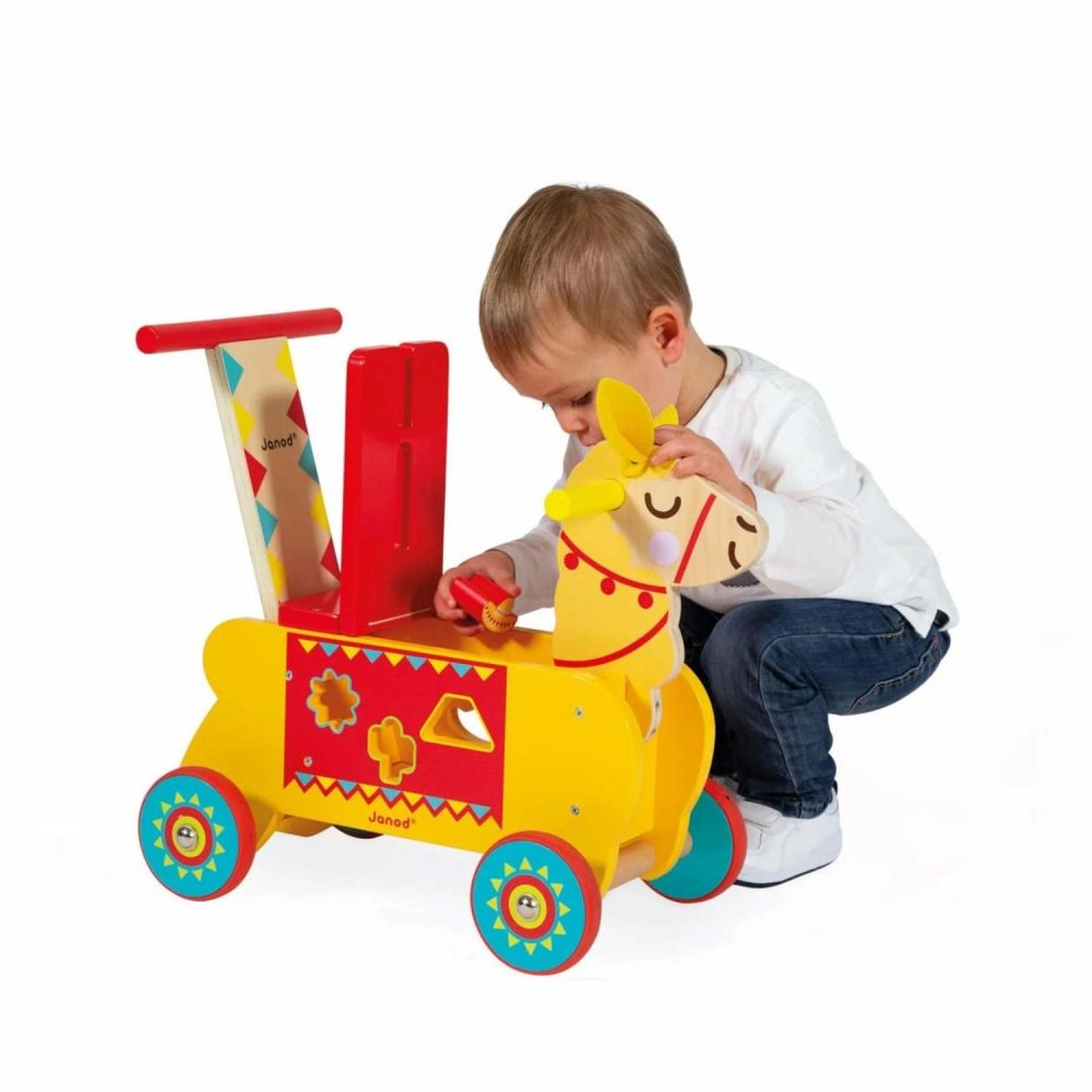 Llama Ride On Toy + Shape Sorter Active Play