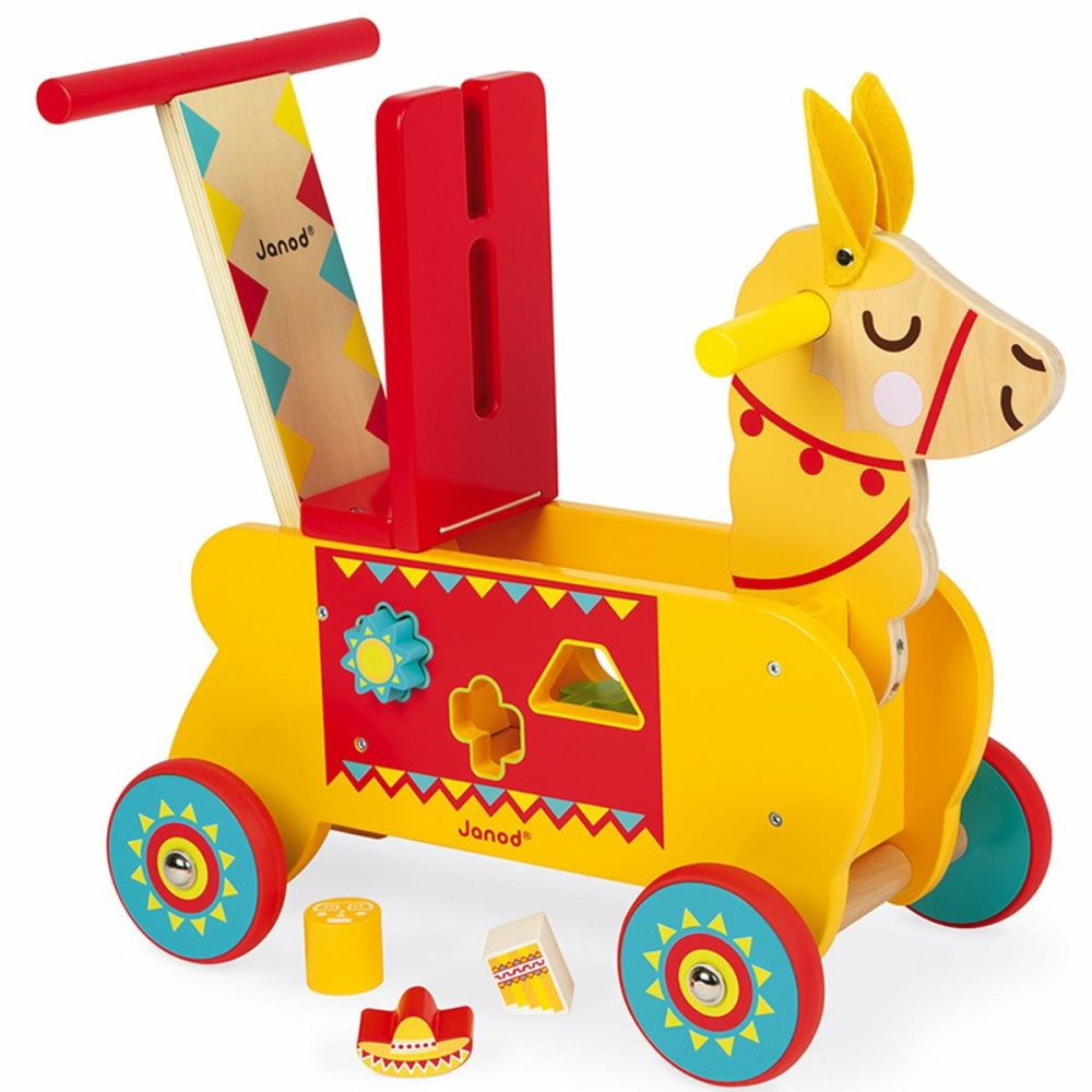 Llama Ride On Toy + Shape Sorter Active Play