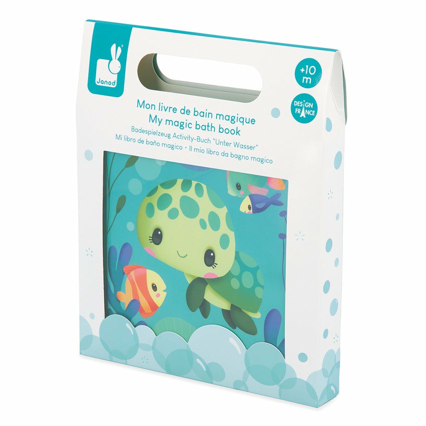 Magic Bath Book – Turtles By Janod Baby & Toddler