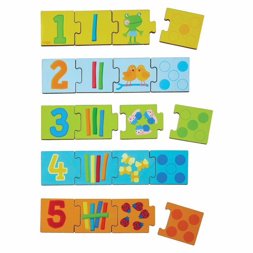 Matching Numbers Game (Wooden) Wooden Puzzles