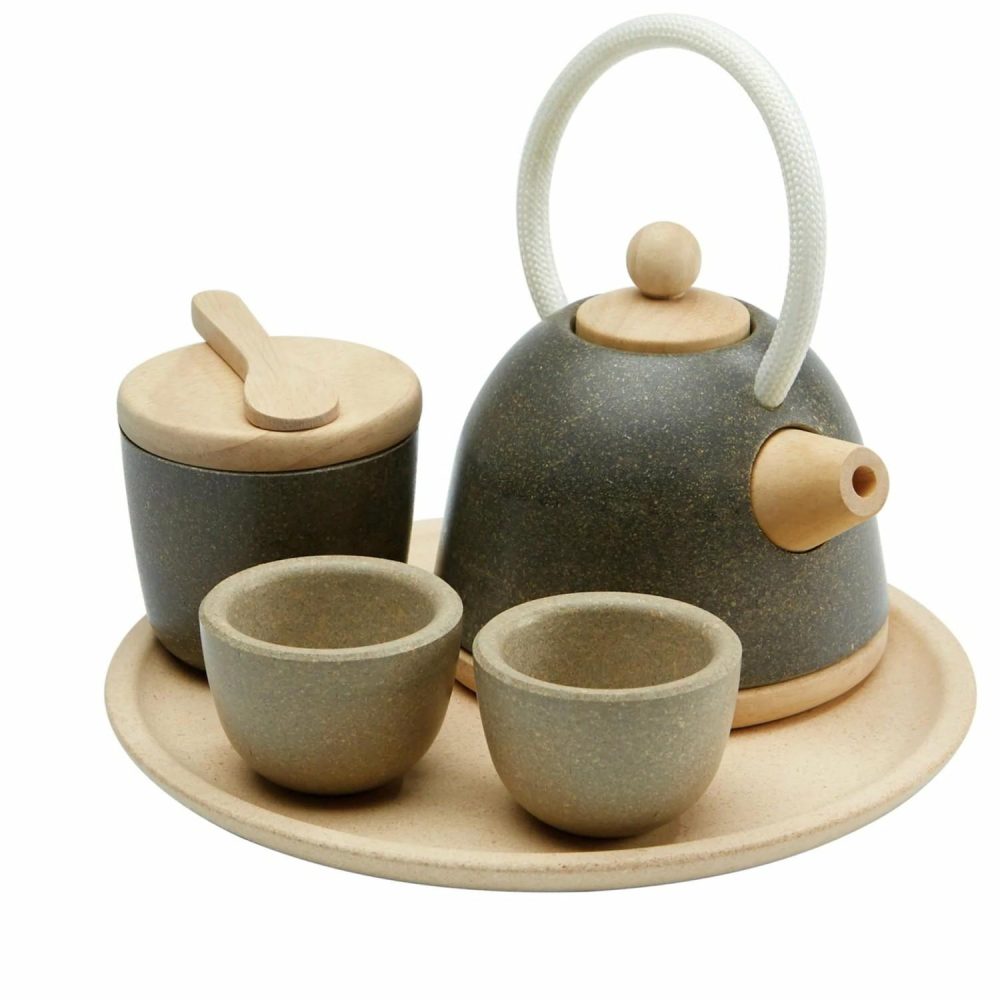 Oriental Tea Set By Plan Toys Kitchen + Play Food