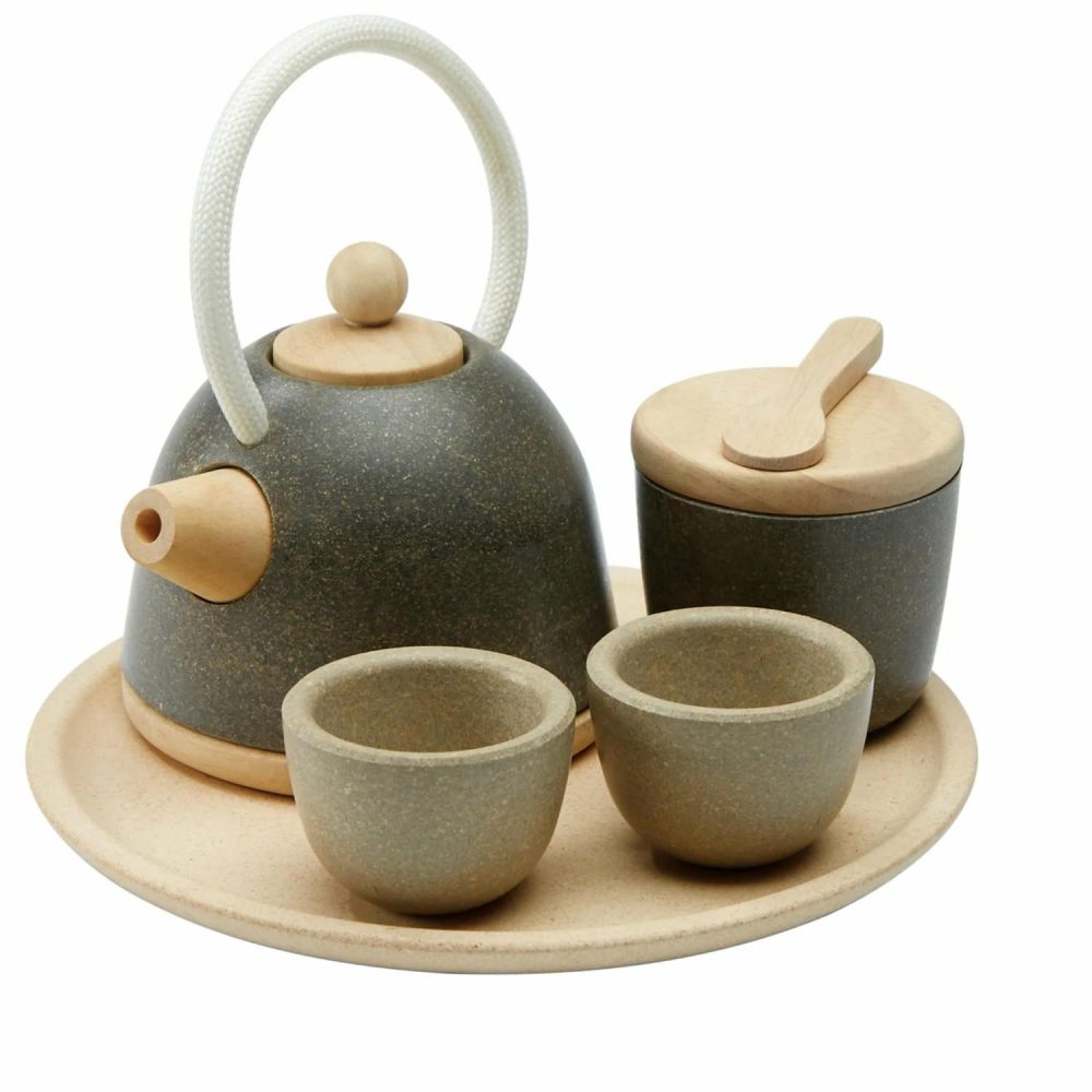 Oriental Tea Set By Plan Toys Kitchen + Play Food