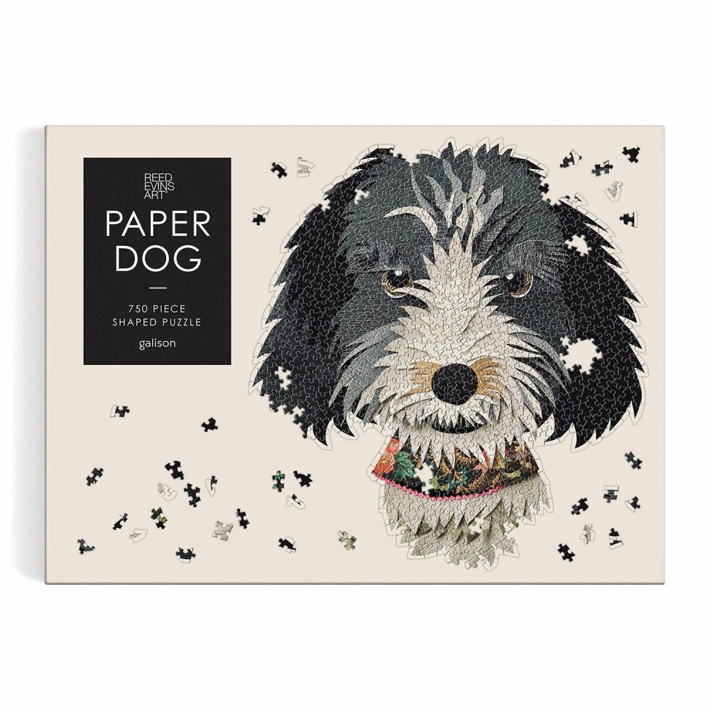 Paper Dog Jigsaw Puzzle – 750-Pc Jigsaw Puzzles