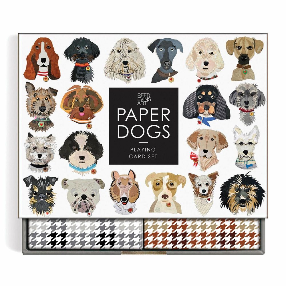 Paper Dogs Playing Card Set Games