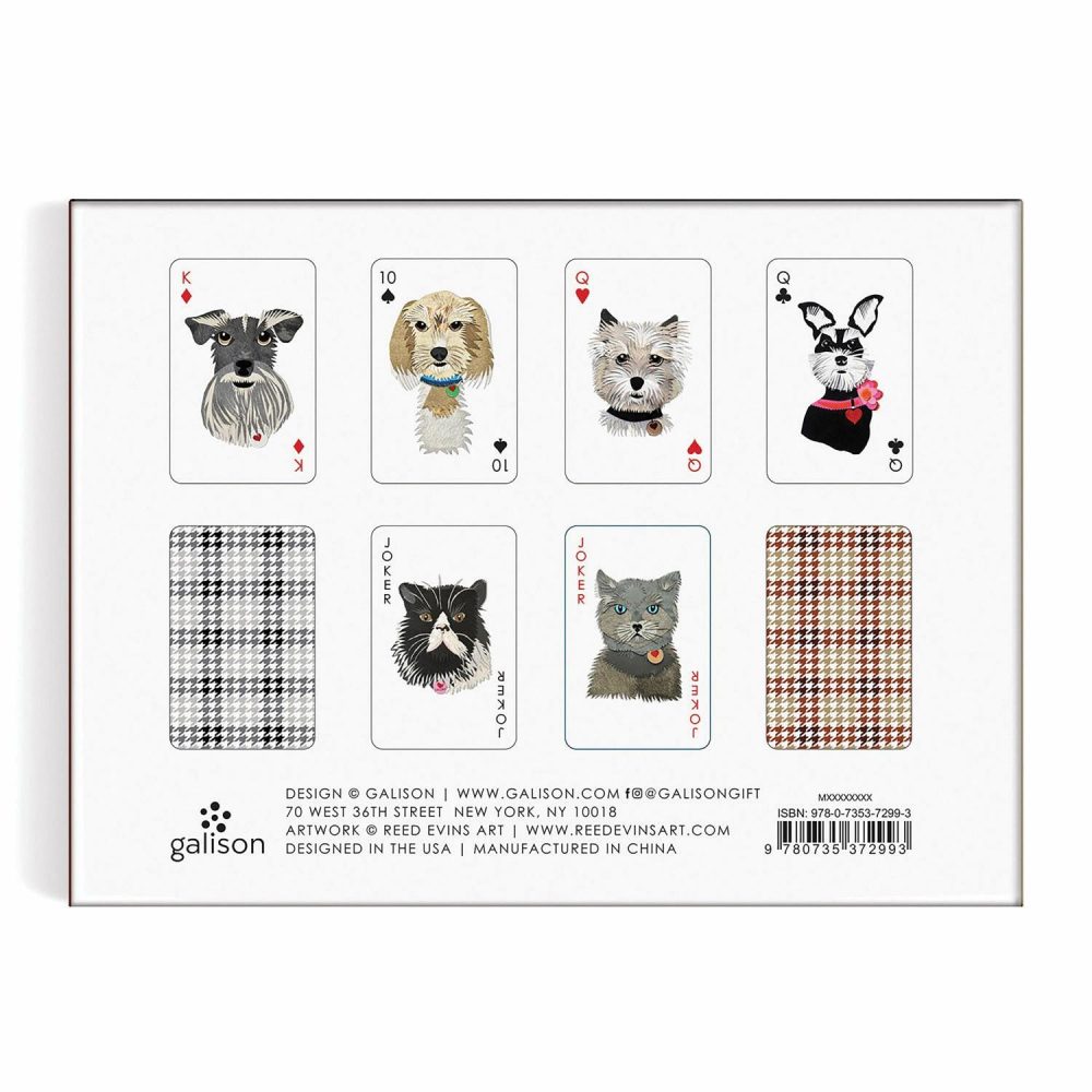 Paper Dogs Playing Card Set Games