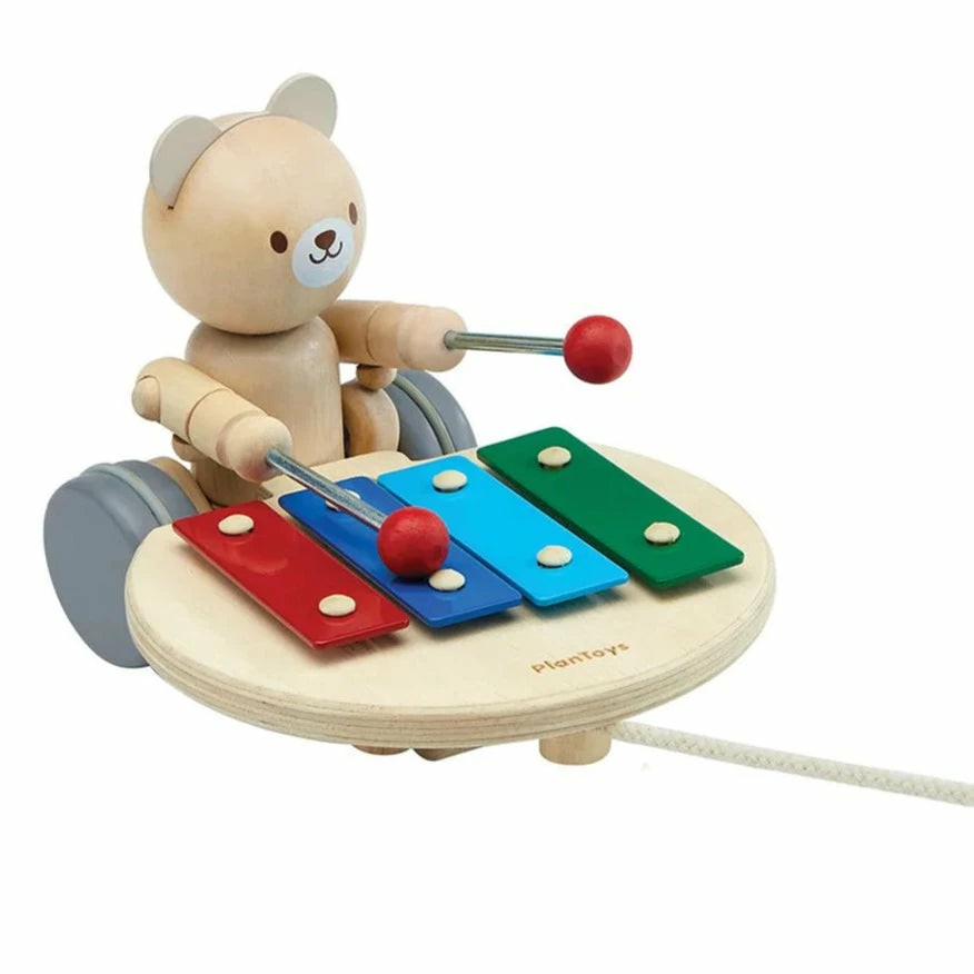 Pull-Along Musical Bear Developmental