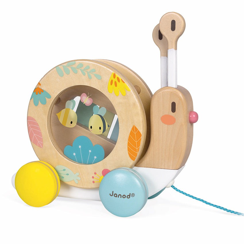 Pull-Along Musical Snail Active Play