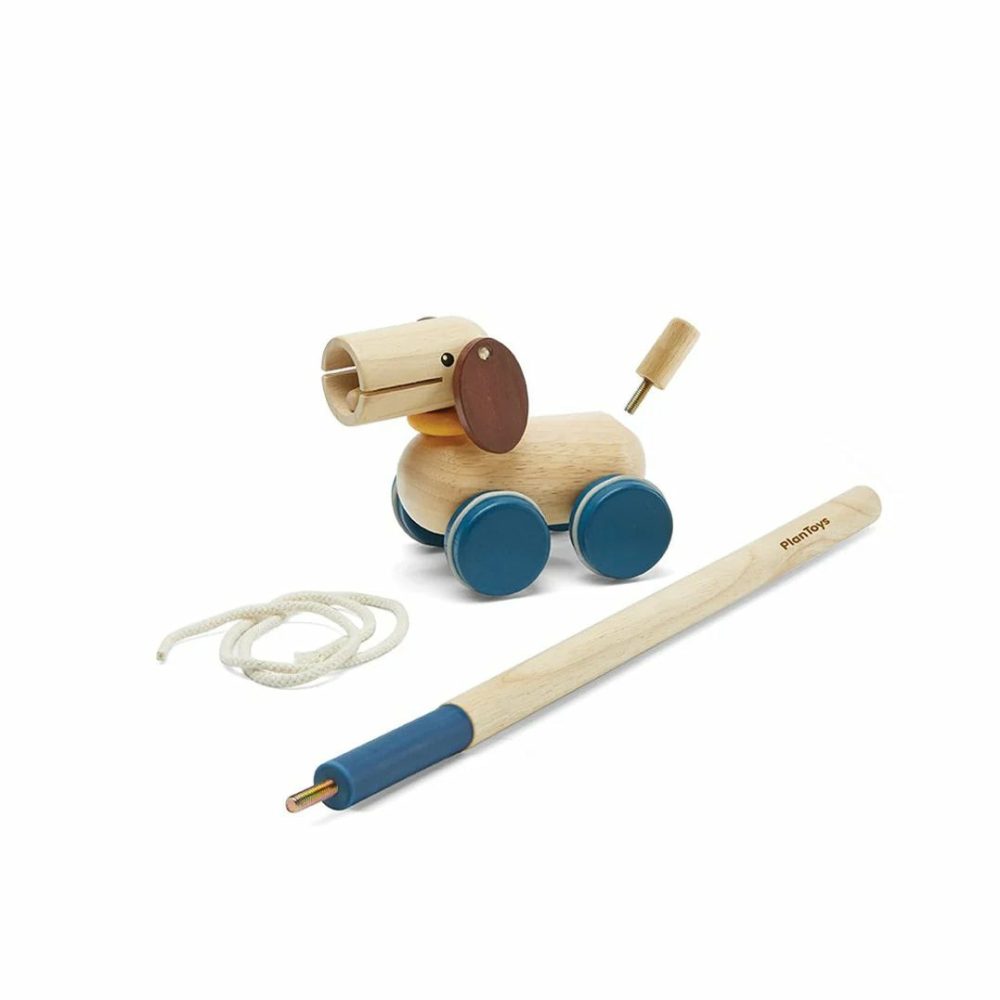 Push And Pull Puppy By Plantoys Active Play