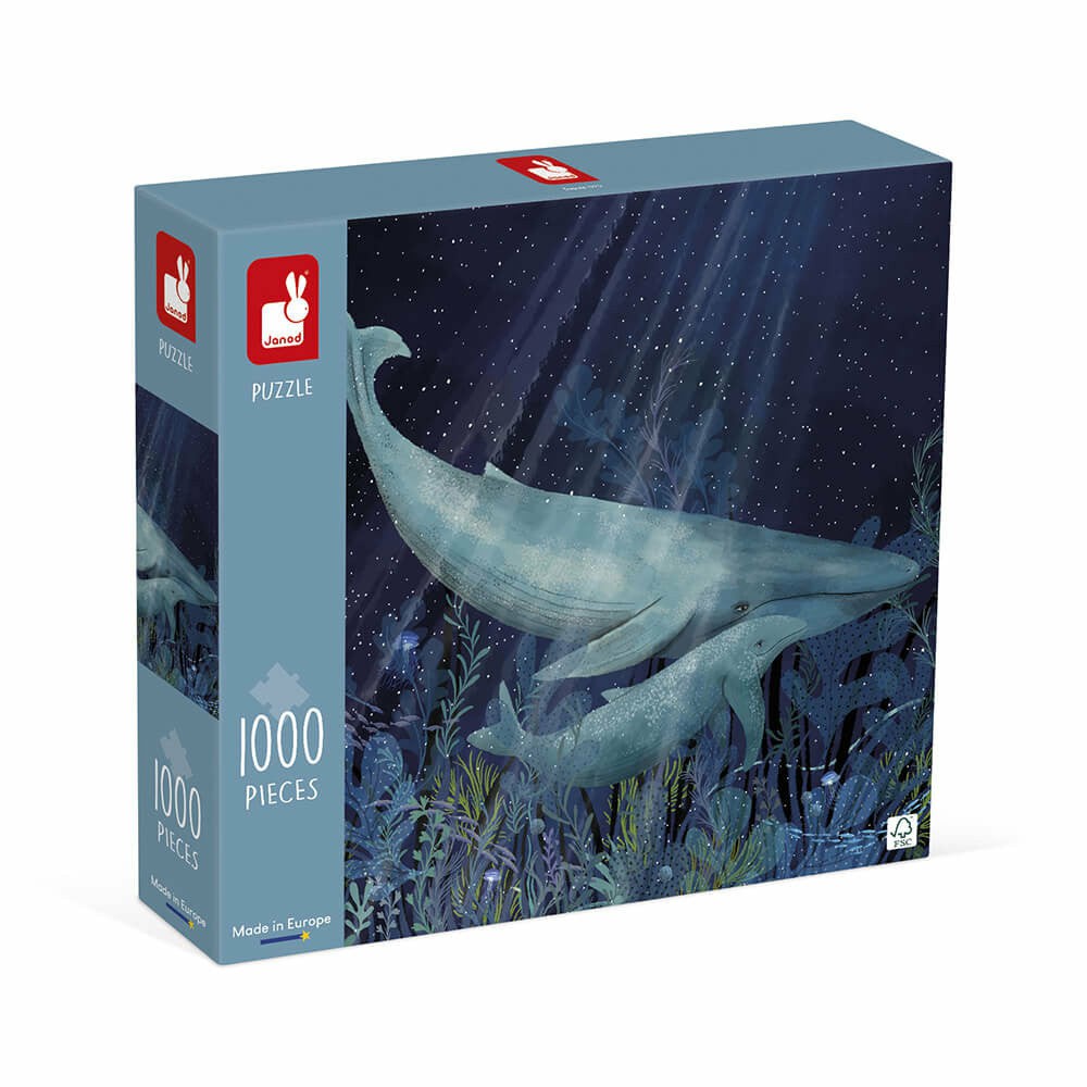 Puzzle Whales In The Deep (1000 Pc) Jigsaw Puzzles