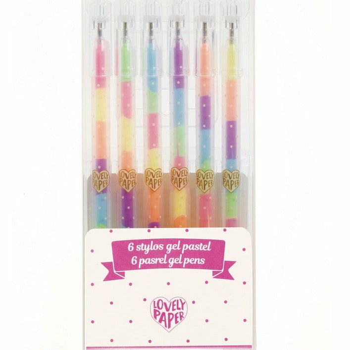 Rainbow Pastel Gel Pens Arts & Crafts