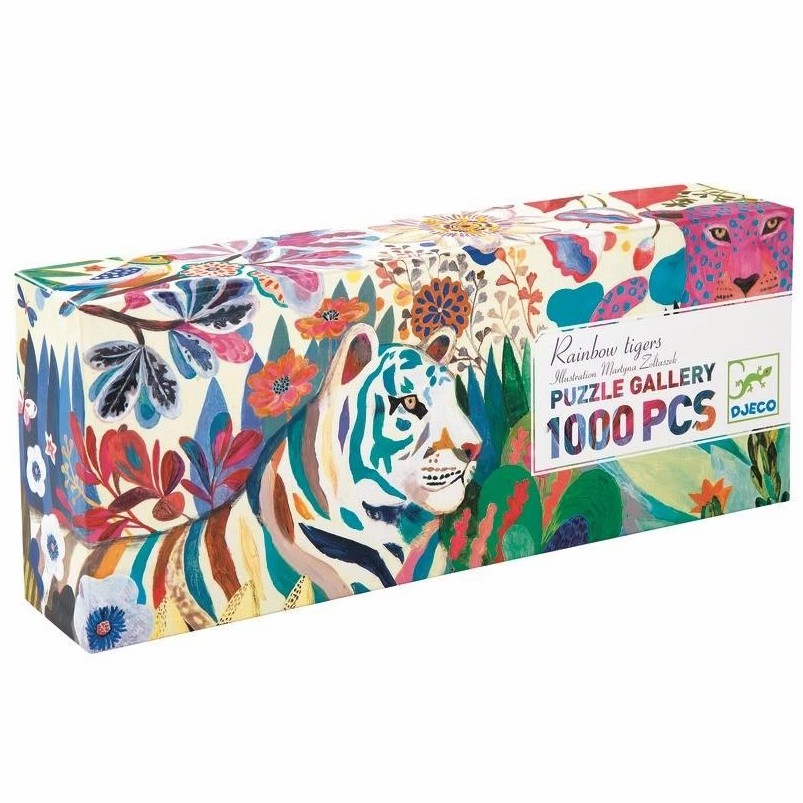 Rainbow Tiger – Gallery Puzzle 1000-Pcs Jigsaw Puzzles